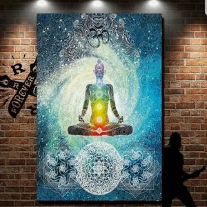 Zen Meditating Tapestry